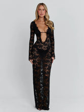 MARIEL MAXI DRESS BLACK