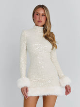 OMEYA MINI DRESS WHITE