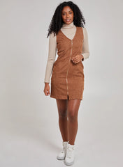 Zip Through Cord Dress