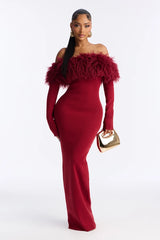 By The Fireside Sweater Maxi Dress