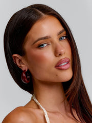 NEVE EARRINGS RED