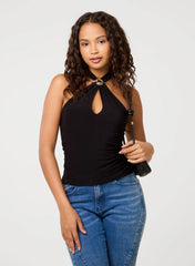 Keyhole Halter Top