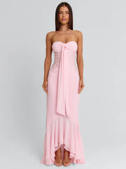 BELLA MAXI DRESS LIGHT PINK