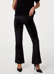 Velvet Flare Trousers