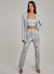 Sparkle Wide Leg Formal Trousers