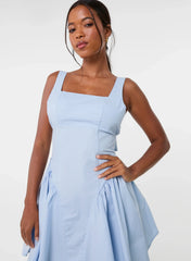 Bow Back Mini Dress