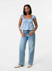 Milkmaid Crop Top