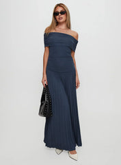 Field Of Dreams Maxi Dress Navy