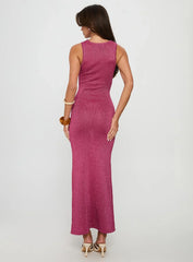 Tourista Maxi Dress Hot Pink