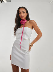 Cut Out Bandeau Bodycon Dress