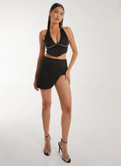 Diamante Halter Neck Top