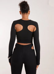 Popcorn Scoop Racer Long Sleeve Top