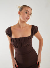 Tie Back Mini Dress