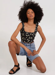 Floral Crop Top