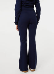 Pin Tuck Jersey Flares