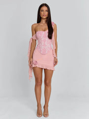 LORETO MINI DRESS PINK