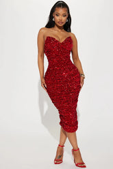 Sahara Sequin Midi Dress