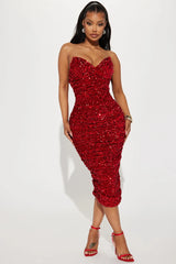 Sahara Sequin Midi Dress