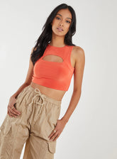 Letterbox Slinky Crop Top