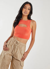 Letterbox Slinky Crop Top