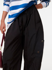 Pocket Detail Wide Leg Cargo Trousers