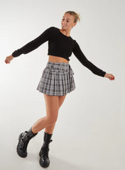Cropped Knit Jumper