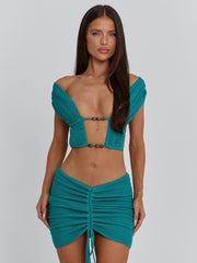 Alia Top Teal