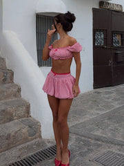 Bonniee Top Red Gingham