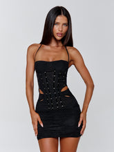 CELESTINE MINI DRESS BLACK
