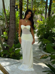 CHARLIE MAXI DRESS IVORY