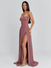 DEE MAXI DRESS MAUVE