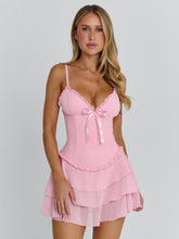EVANIA MINI DRESS PINK