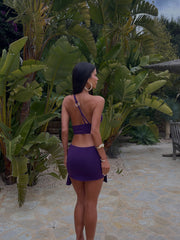 LEXI MINI DRESS PURPLE