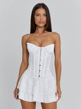 LORELEI MINI DRESS WHITE