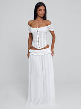 Lubela Maxi Skirt White