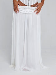 Lubela Maxi Skirt White