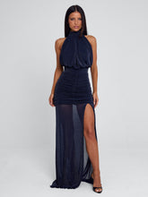 MARARI MAXI DRESS NAVY