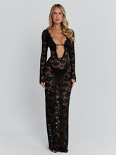 MARIEL MAXI DRESS BLACK