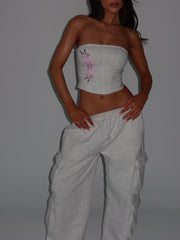 Parson Corset Top Grey