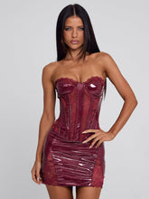 Praiano Mini Dress Red