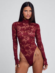Roselle Bodysuit Wine