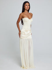 Rowna Maxi Dress Ivory