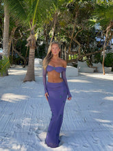 Rozeli Maxi Skirt Dusty Purple