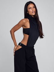 Saula Bodysuit Black