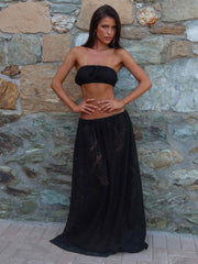 Soren Maxi Skirt Black