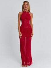 Zerra Maxi Dress Red