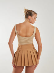 Square Neck Corset Top