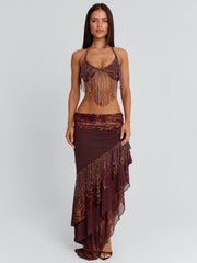 ROSAILINA MAXI SKIRT RAYELLA