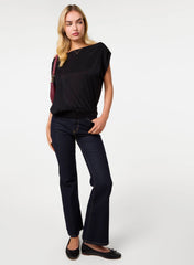 Off Shoulder Slinky Band Top