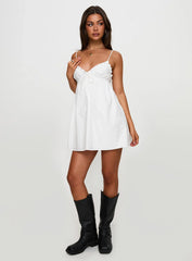 Alchemy Mini Dress White